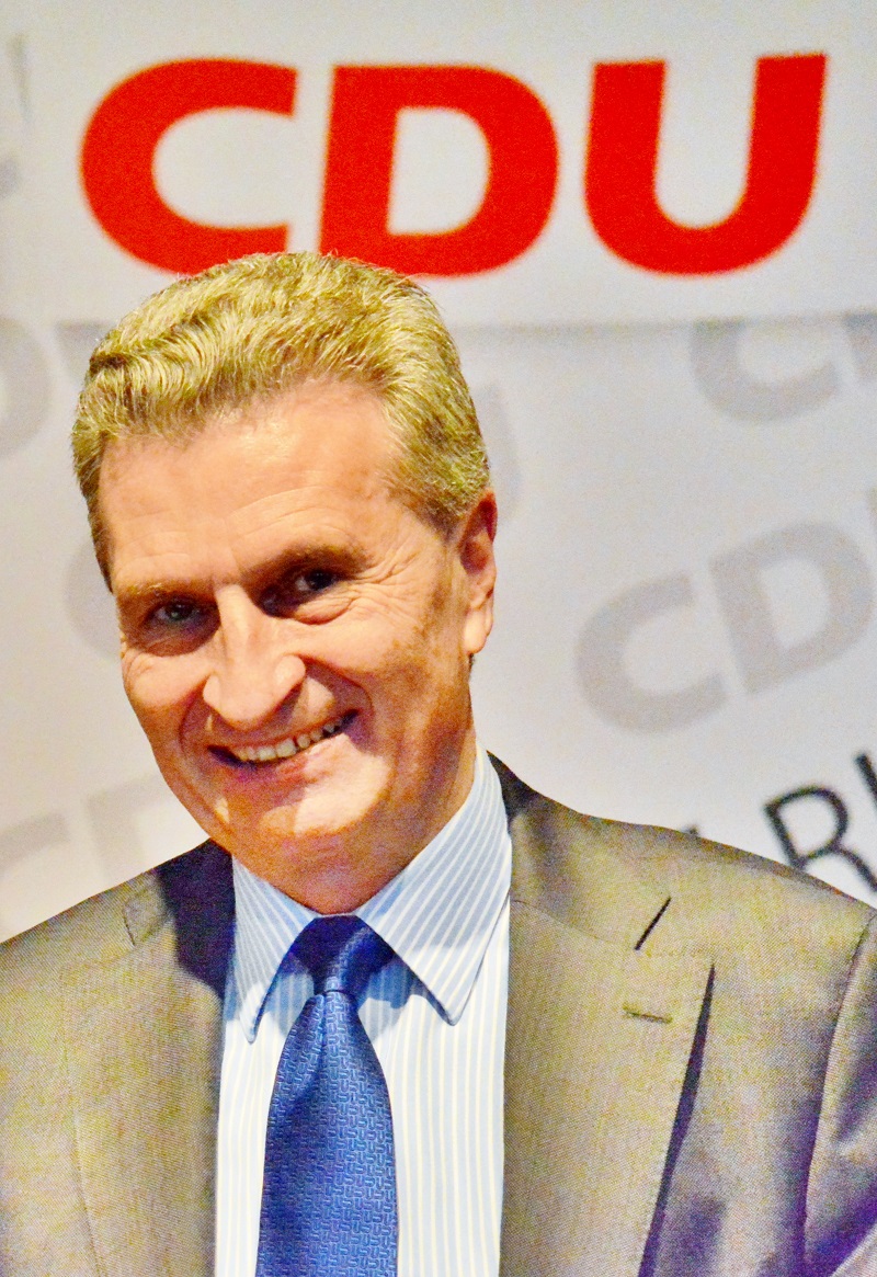 Günther H. Oettinger, EU-Kommissar für Haushalt und Personal